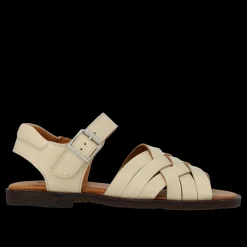 Discount Angulus 4473-101 Braided Sandaler, , 35 Buttermilk