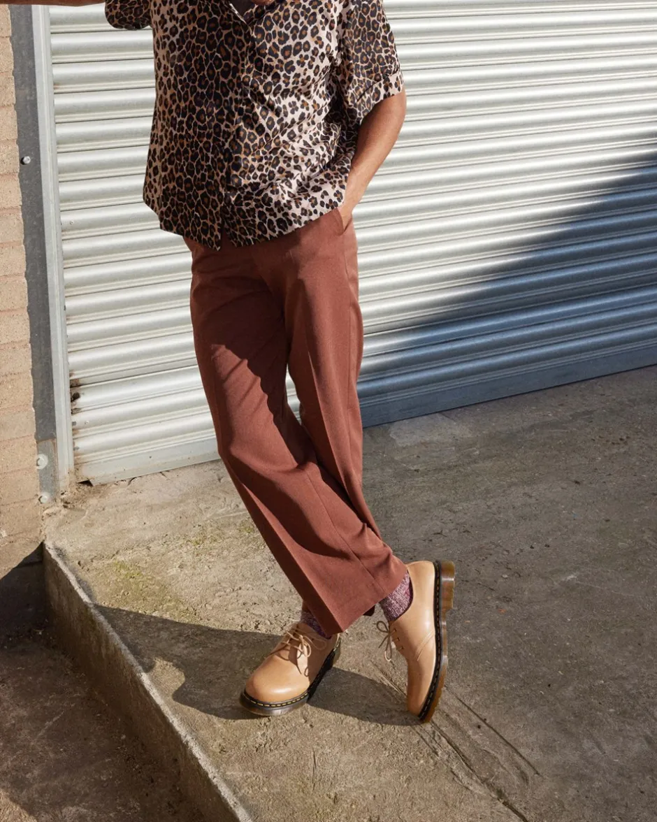 Sale Dr. Martens 1461 Carrara Oxford Sko, , 42 Beige Carrara