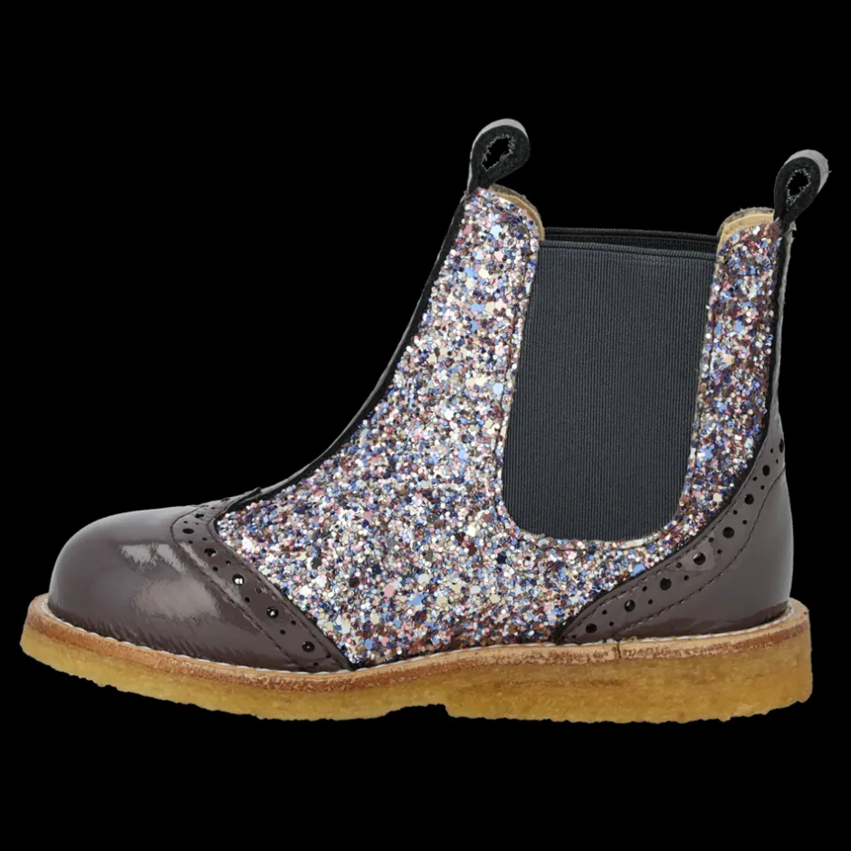 Angulus 6320-102 Chelsea Glitter Støvler, , 29*Børn Støvler