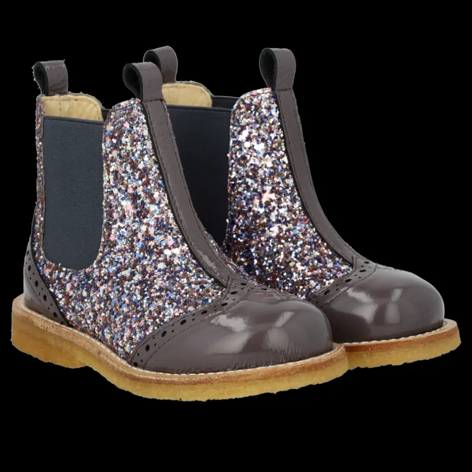 Angulus 6320-102 Chelsea Glitter Støvler, , 29*Børn Støvler