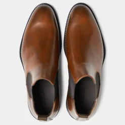 Sale Ahler 98500 Chelsea Støvler, , 43 Cognac
