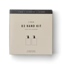 Outlet Humdakin 03 Hand Care Gaveæske, Pæon og Tranebær