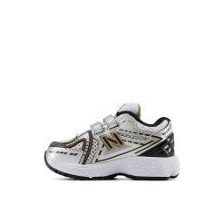 Best New Balance 1906 Hook & Loop Little Kids Sneakers, , 26.5 Silver Metallic/Gold Metallic