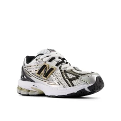 Clearance New Balance 1906 Lace Kids Sneakers, , 34.5 Silver Metallic/Gold Metallic