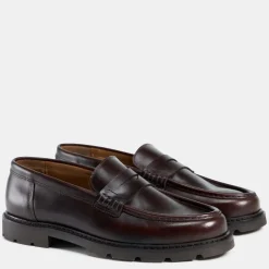 Clearance Ahler 95700 Loafers, , 44 DK Brown