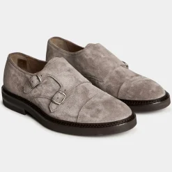 Sale Ahler 11187 Monk Sko, , 44 Taupe