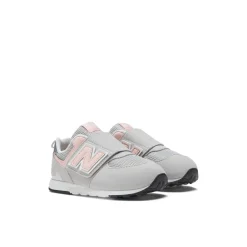 New New Balance 574 NEW-B Hook & Loop Sneakers, , 23.5 Rain Cloud/Pink Haze