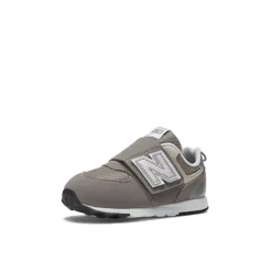 Hot New Balance 574 NEW-B Hook & Loop Wide Sneakers, , 22.5 Raincloud/Silver Metallic