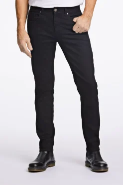 Best Bison 5 Pocket Tapered Jeans, , W38/L34 Black