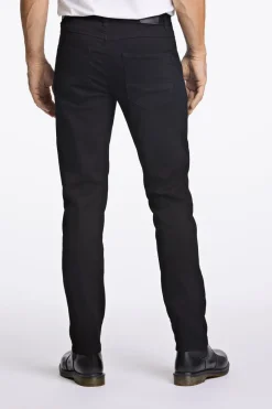 Best Bison 5 Pocket Tapered Jeans, , W38/L34 Black