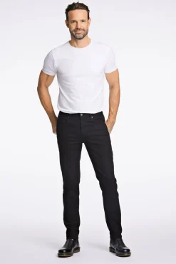 Best Bison 5 Pocket Tapered Jeans, , W38/L34 Black