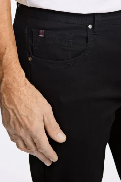Best Bison 5 Pocket Tapered Jeans, , W38/L34 Black