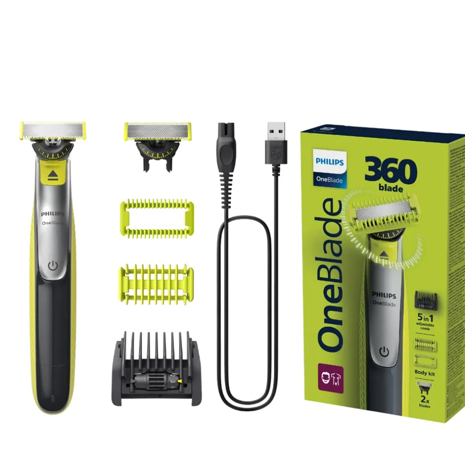 Sale Philips 360 QP2834/23 Oneblade Face & Body Barbermaskine