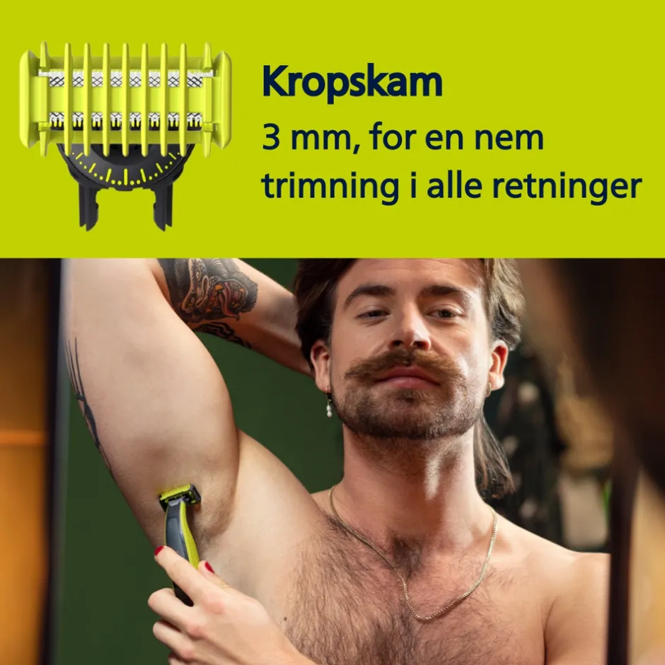 Sale Philips 360 QP2834/23 Oneblade Face & Body Barbermaskine
