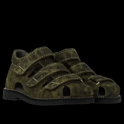 New Angulus 0673-101 Sandaler, , 32 Marshland Print Suede