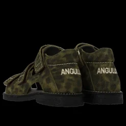 New Angulus 0673-101 Sandaler, , 32 Marshland Print Suede