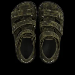 New Angulus 0673-101 Sandaler, , 32 Marshland Print Suede