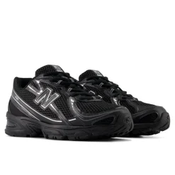New Balance 740 Sneakers, , 45 Black/Silver Metallic