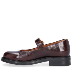 New Billi Bi A7016 Mary Jane Ballerinasko, , 40 Mogano Naplack