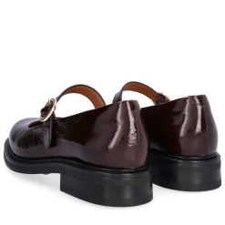 New Billi Bi A7016 Mary Jane Ballerinasko, , 40 Mogano Naplack