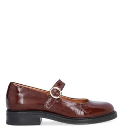 Clearance Billi Bi A7016 Mary Jane Ballerinasko, , 38 Castagno Naplack