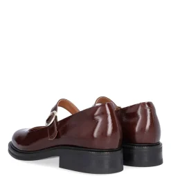 Clearance Billi Bi A7016 Mary Jane Ballerinasko, , 38 Castagno Naplack