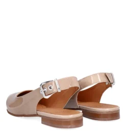 Discount Billi Bi A16302 Slingback Ballerinasko, , 41 Beige Jute Polido