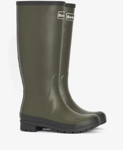 Sale Barbour Abbey Wellington Gummistøvler, , 40 Olive