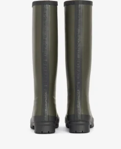 Sale Barbour Abbey Wellington Gummistøvler, , 40 Olive