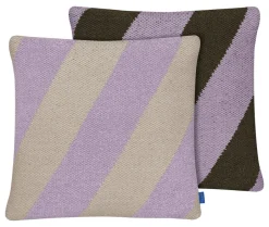 New Mette Ditmer Across Kilim Pudebetræk, , 50x50 cm Light Lilac