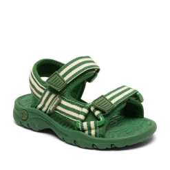 Clearance bisgaard Addie Sandaler, , 29 Emerald Green Stripes