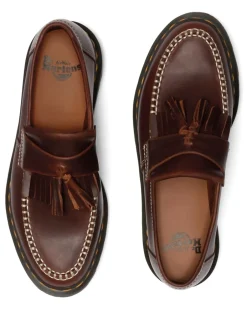 Hot Dr. Martens Adrian Ben Butterscotch Orleans Loafers, , 42 Brown