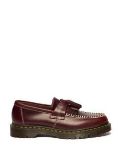 Discount Dr. Martens Adrian Tassel Orleans Loafers, , 43 Cherry Red