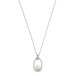 Skagen Agnethe Pearl Halskæde, , 46 cm*Dame Halskæder