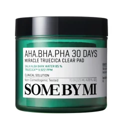 Some By Mi AHA BHA PHA 30 Days Miracle Truecica Clear Pad, 125 ml* Hudpleje