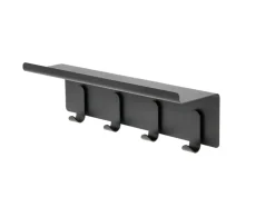 Clearance Zone A-Hallway Shelf Knagerække, Black