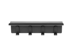 Clearance Zone A-Hallway Shelf Knagerække, Black