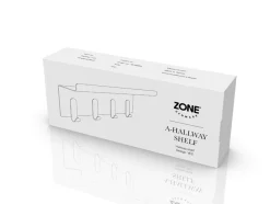 Clearance Zone A-Hallway Shelf Knagerække, Black