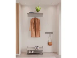 Zone A-Hallway Shelf Knagerække,* Bøjler & Knager