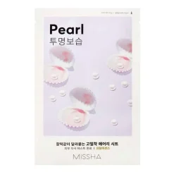 Missha Airy Fit Sheet Mask - Pearl, 1 stk