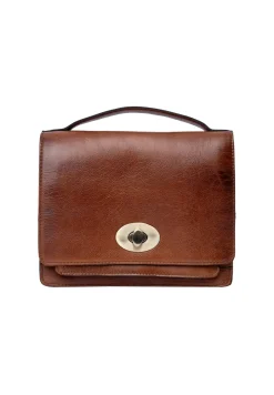 Best Re:Designed Alba Big Crossbody, Walnut/Brass