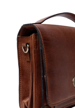 Best Re:Designed Alba Big Crossbody, Walnut/Brass