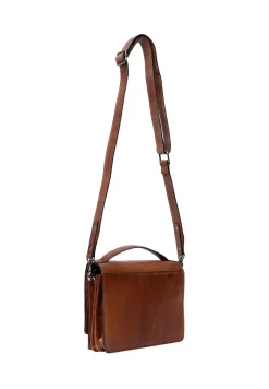 Best Re:Designed Alba Big Crossbody, Walnut/Brass