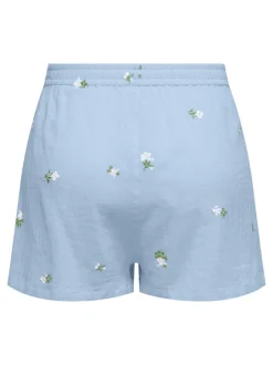 Best JDY Alba Højtaljede Shorts, , L Cashmere Blue