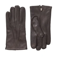 MJM Alex Deerskin Handsker, , XL Dark Brown