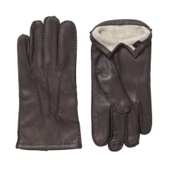 MJM Alex Deerskin Handsker, , XL Dark Brown