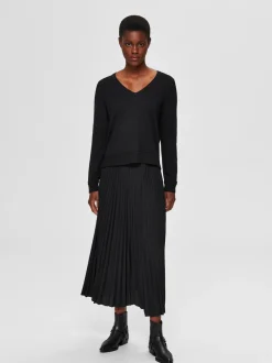 Selected Women Alexis Midi Nederdel, , 40*Dame Nederdele