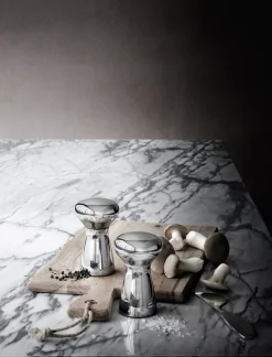 Clearance Georg Jensen Alfredo Salt- & Pebersæt, Stål