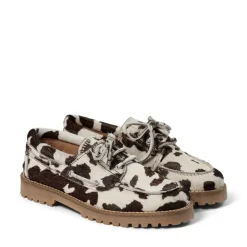 Pavement Alvina Pony Loafers, , 38 Brown Combo
