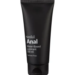 Sinful Anal Vandbaseret Glidecreme, 100 ml* Glidecreme & Kondomer
